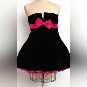 Vintage Victor Costa Velvet Dress ❤️🩷Valentine’s Day🩷❤️